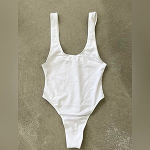 Los Angeles Apparel Tank Thong Bodysuit